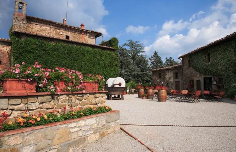 拉达因基安蒂 Borgo Castelvecchi Residenza Depoca酒店 外观 照片